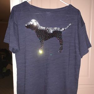 PINK Victoria Secret V-Neck Tee